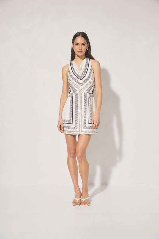 Pre Order FEB - Serafina Mini Dress - Cream