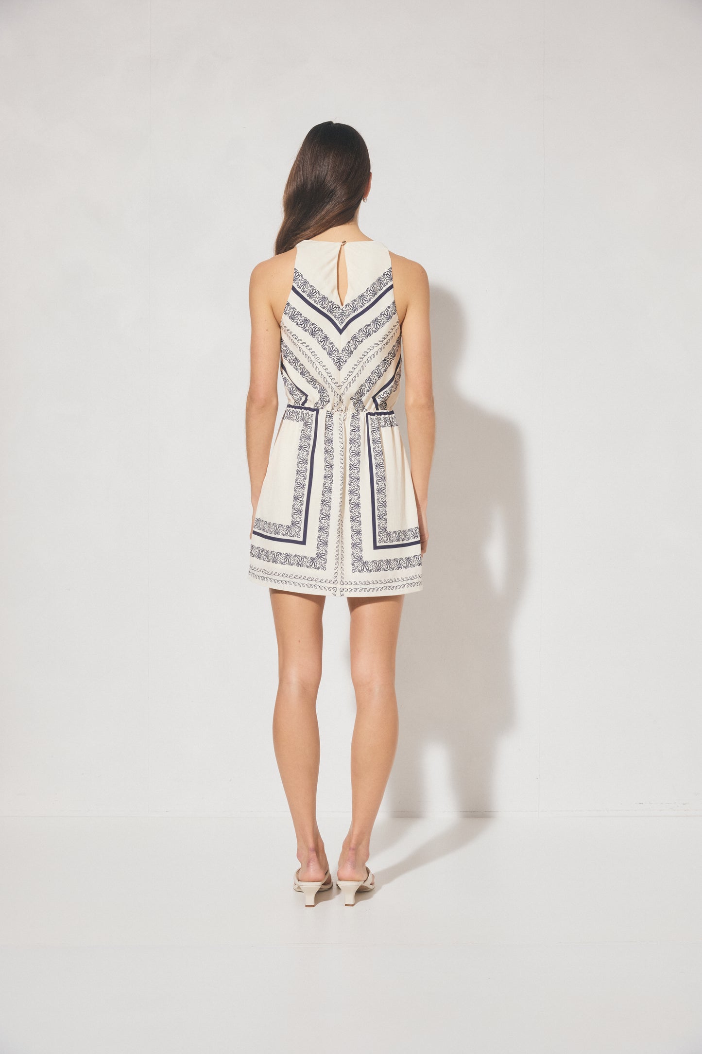 Pre Order FEB - Serafina Mini Dress - Cream