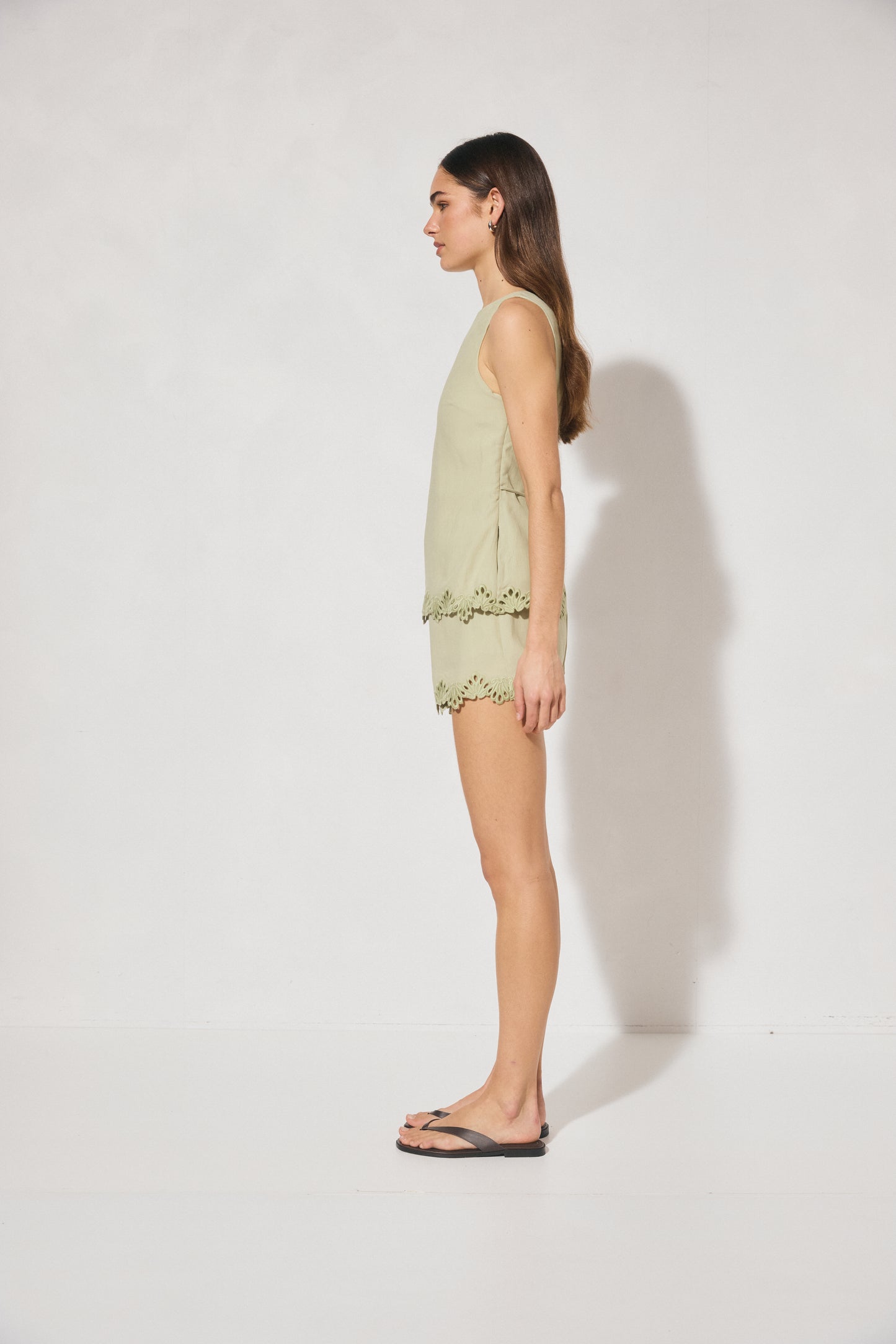 Pre Order JAN - Fran Top - Sage