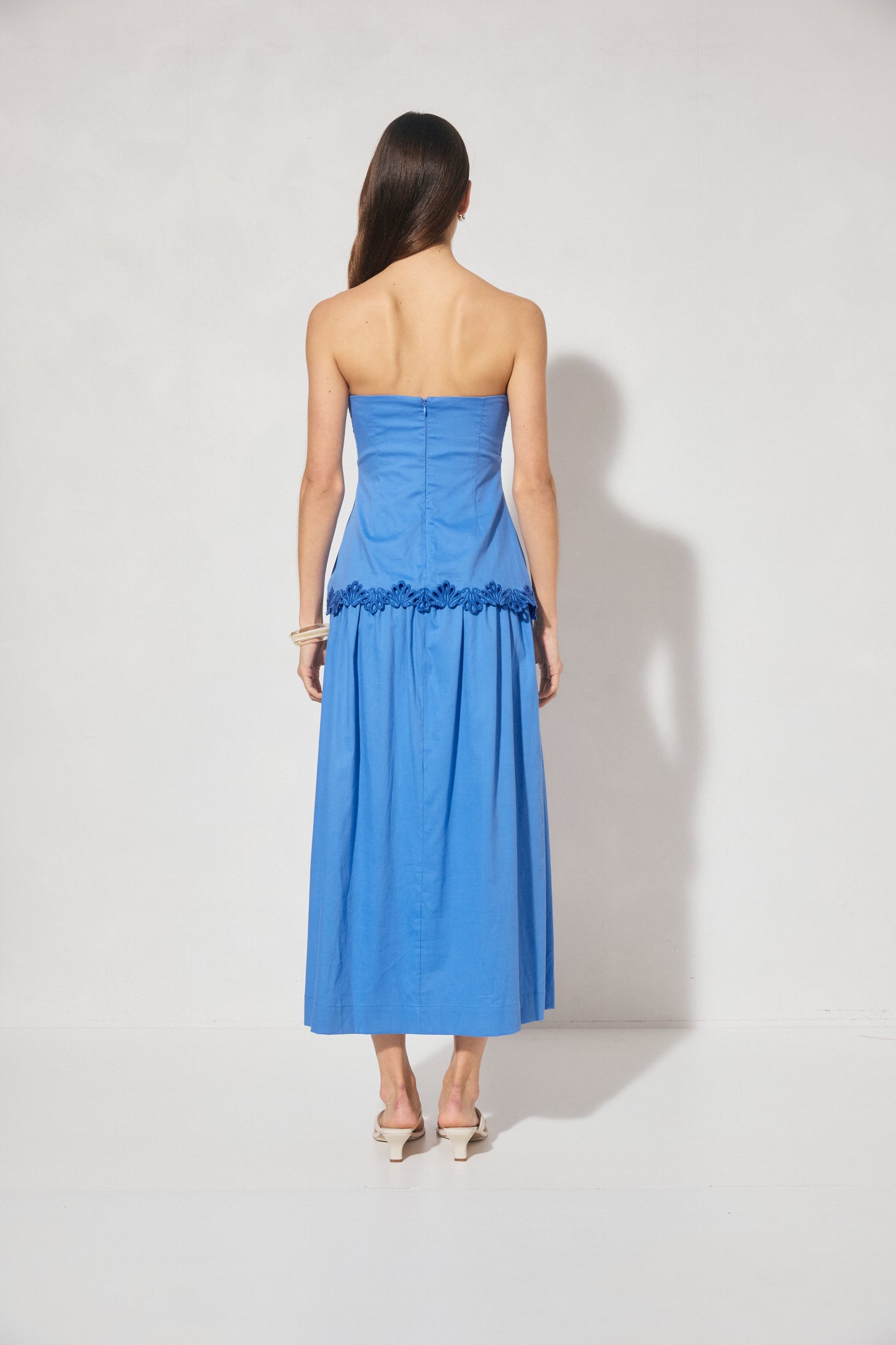 Pre Order JAN - Fran Dress - Blue Bell
