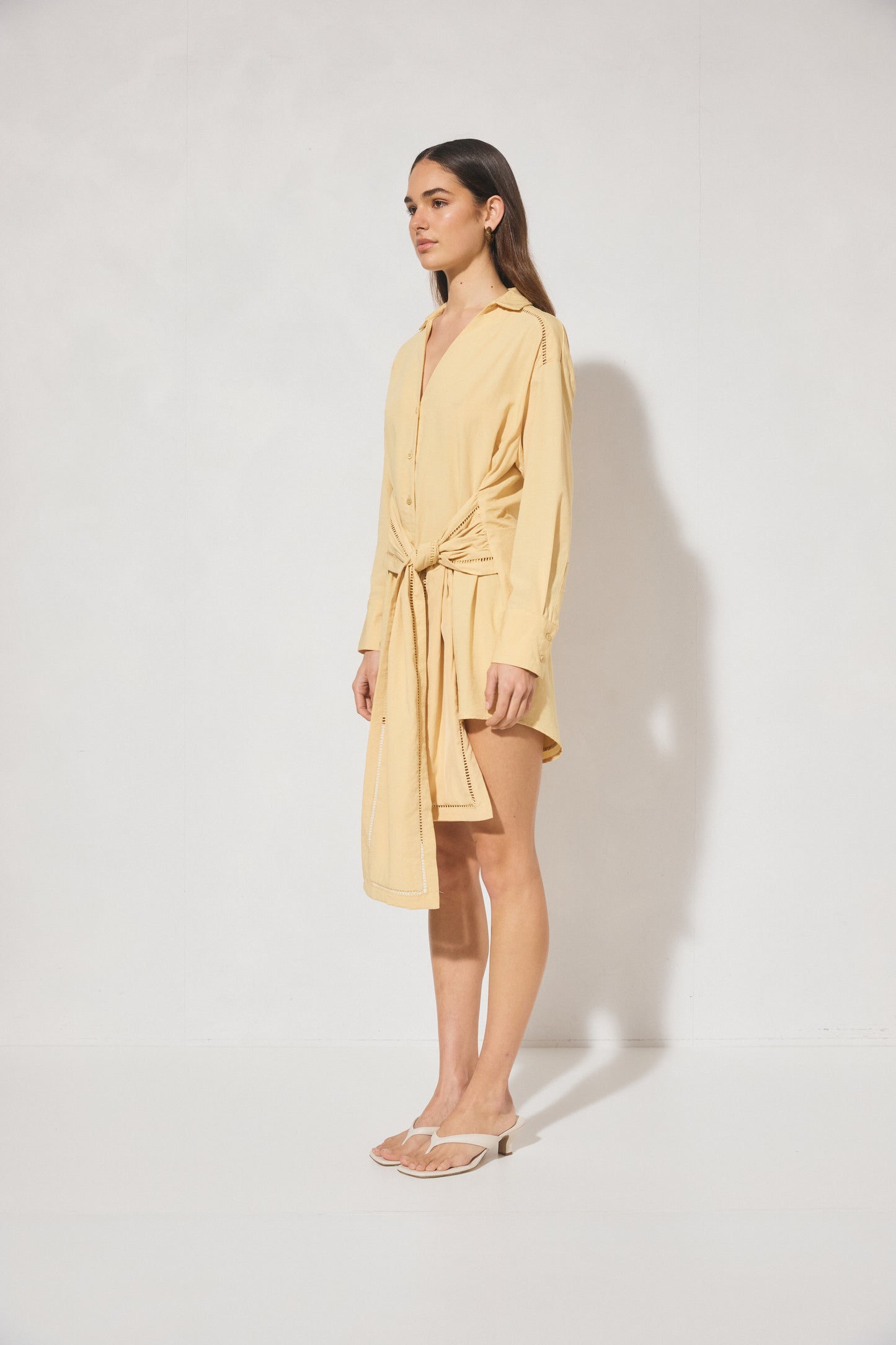 Pre Order FEB - Chiara Mini Dress - Panacotta
