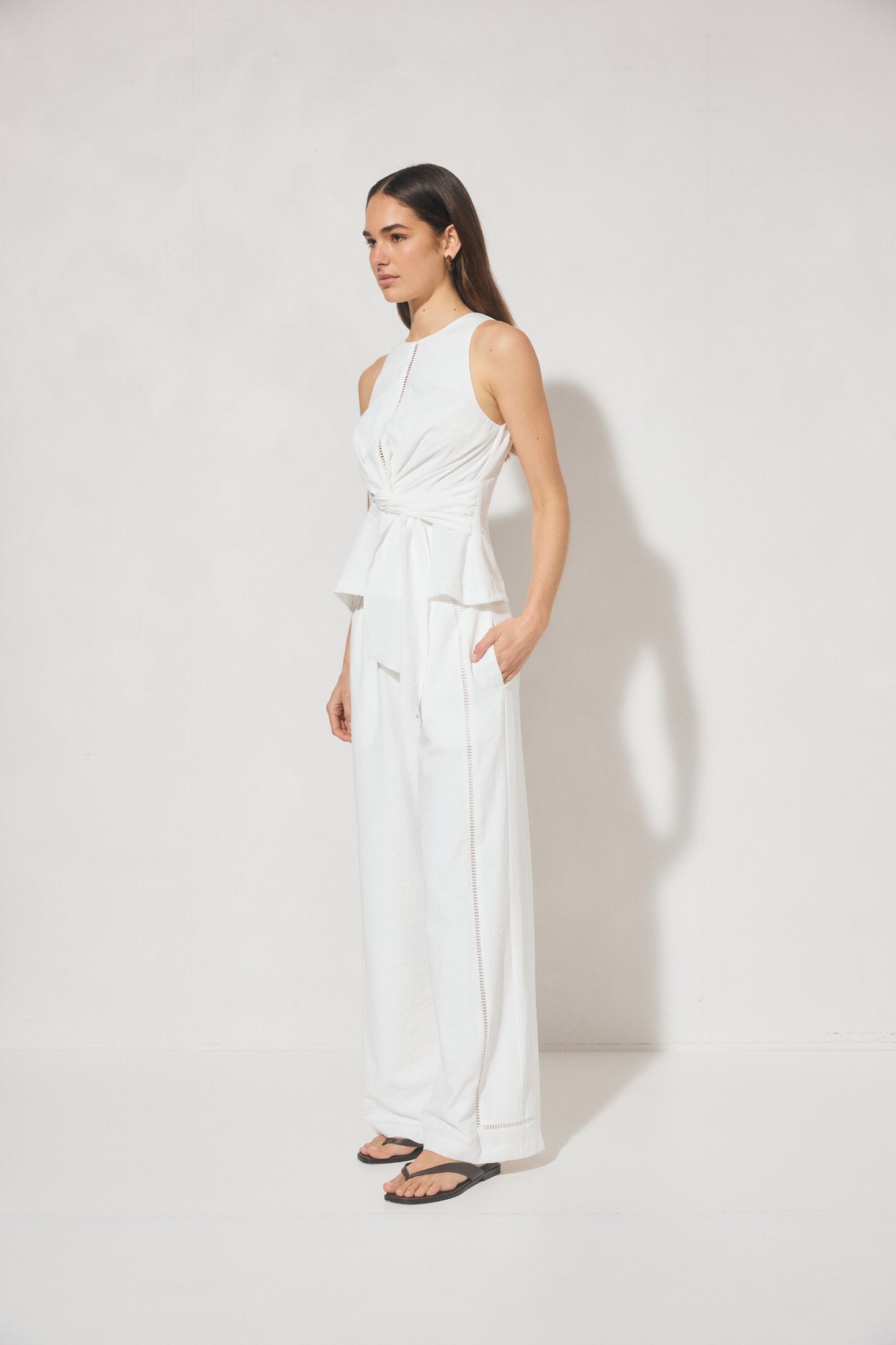 Pre Order FEB - Chiara Top - White
