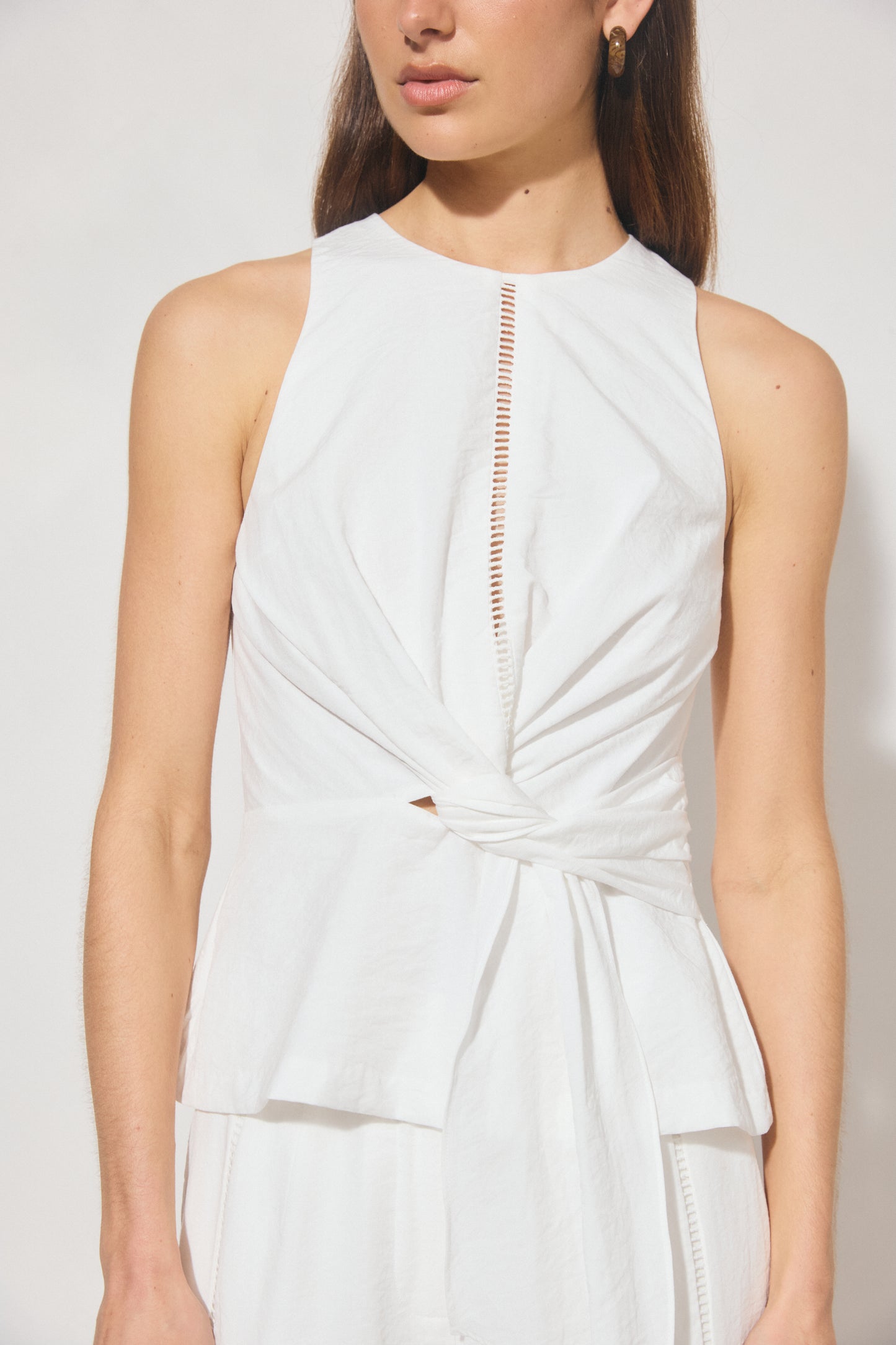 Pre Order FEB - Chiara Top - White