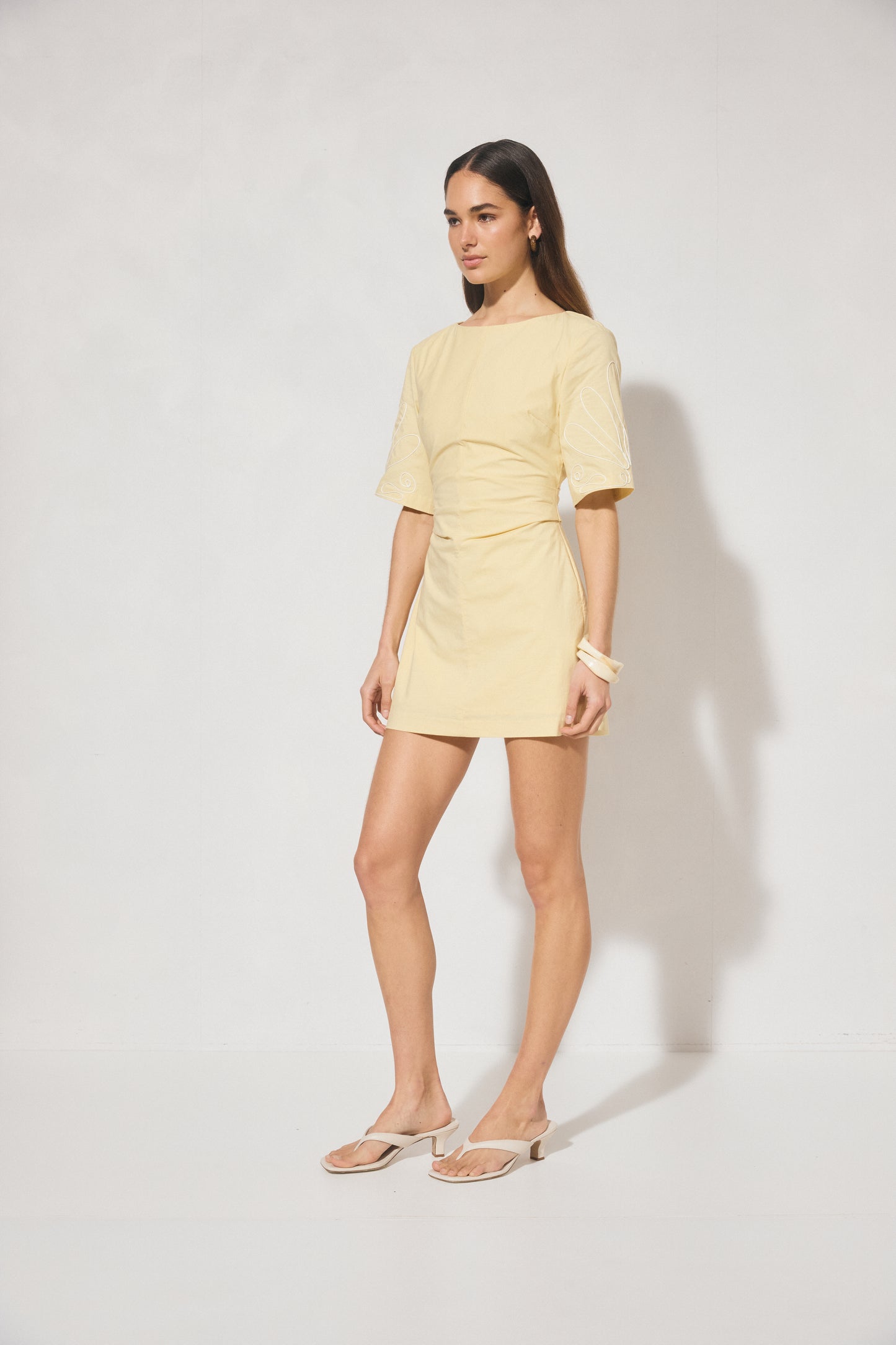 Pre Order FEB - Essie Mini Dress - Panacotta