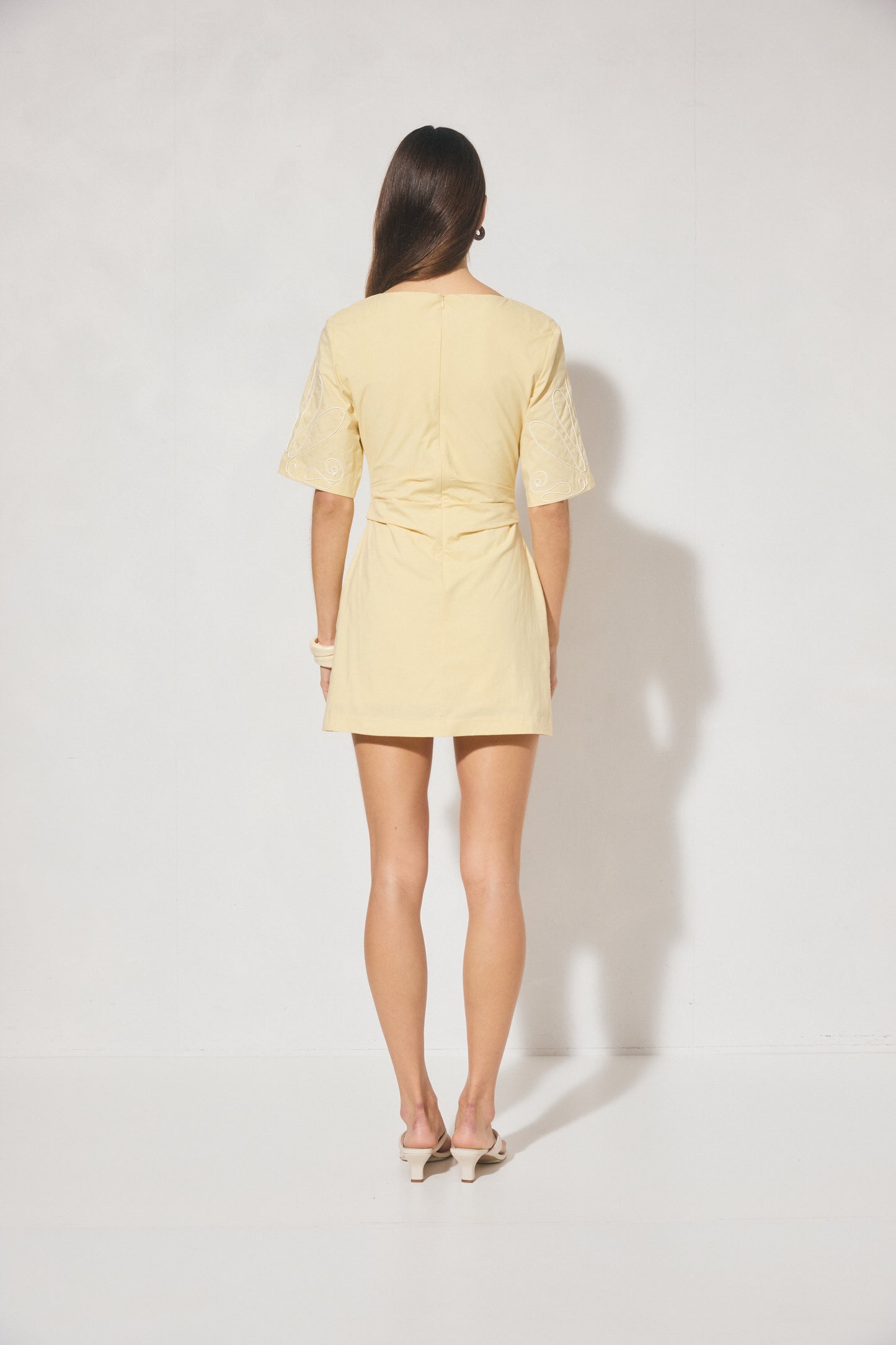 Pre Order FEB - Essie Mini Dress - Panacotta