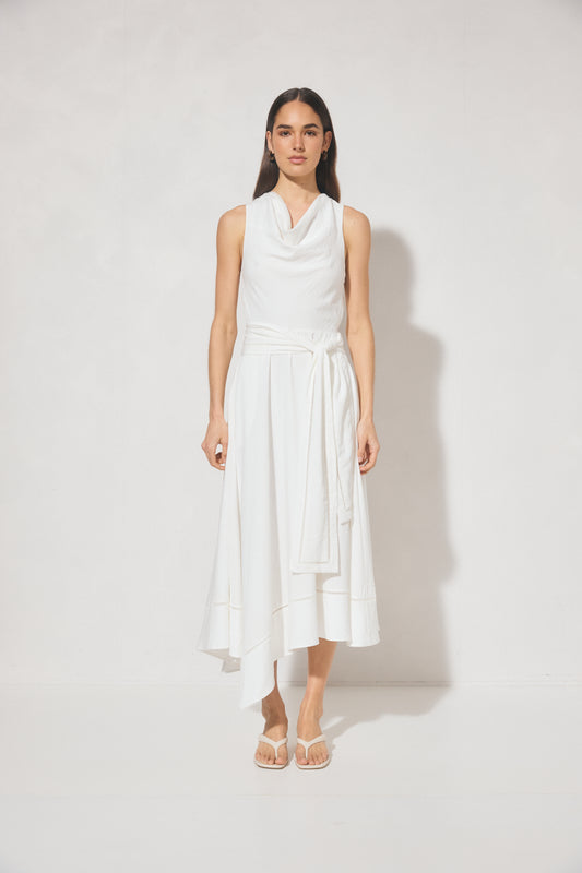 Pre Order FEB - Chiara Dress - White