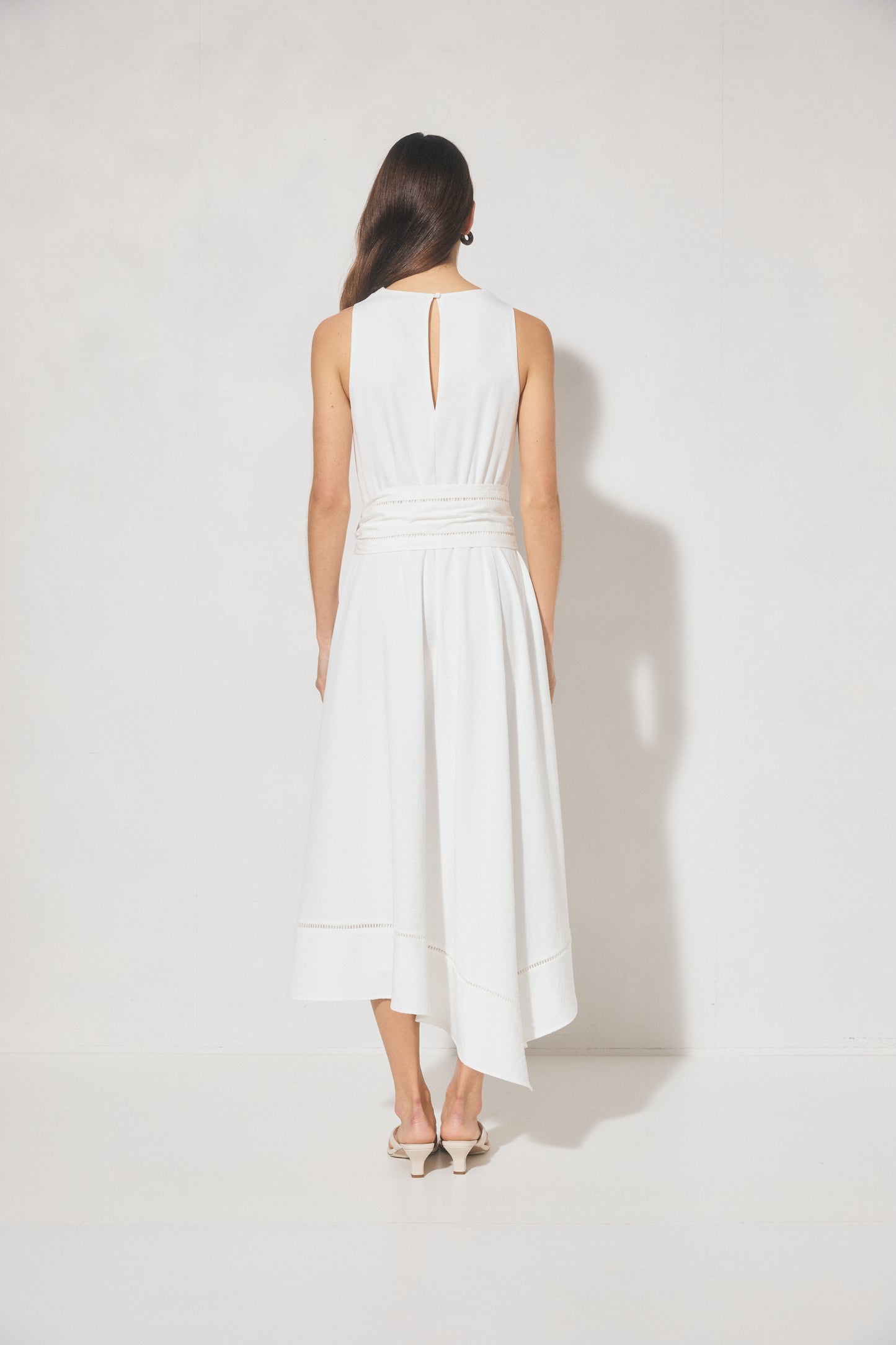 Pre Order FEB - Chiara Dress - White