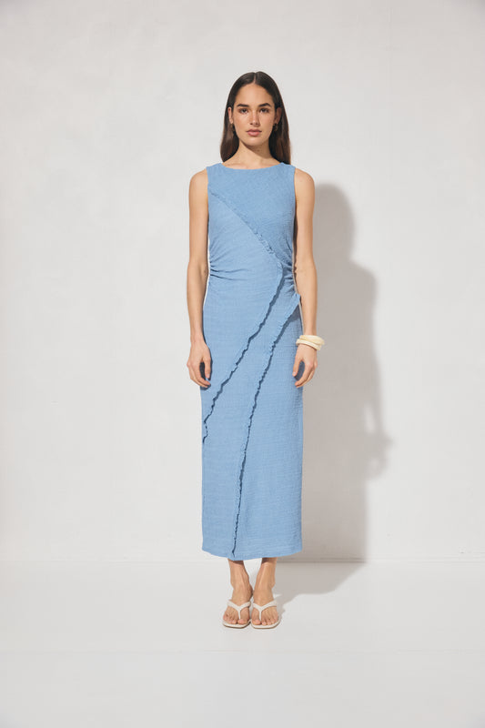 Pre Order MAR - Marni Dress - Powder Blue