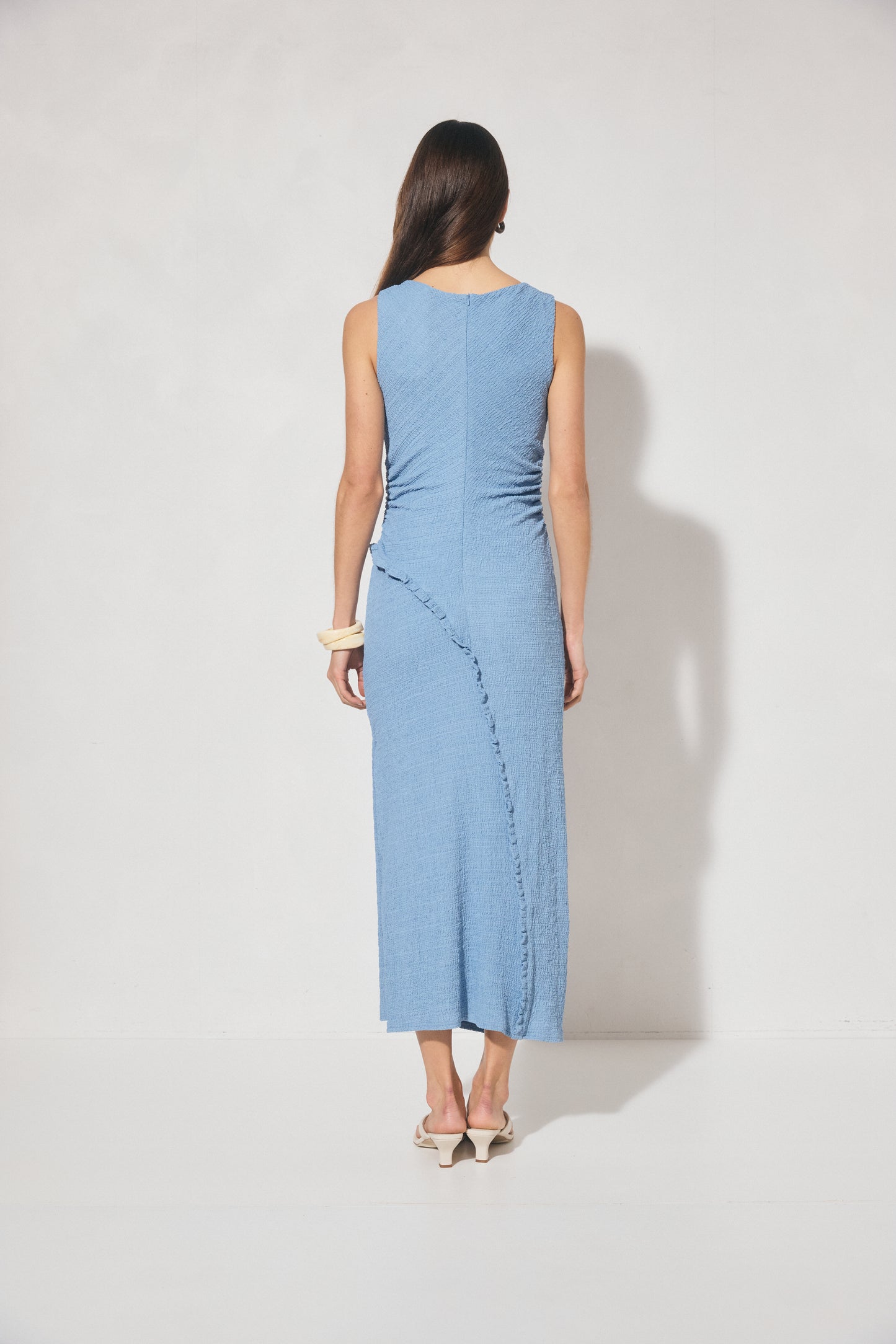 Pre Order MAR - Marni Dress - Powder Blue