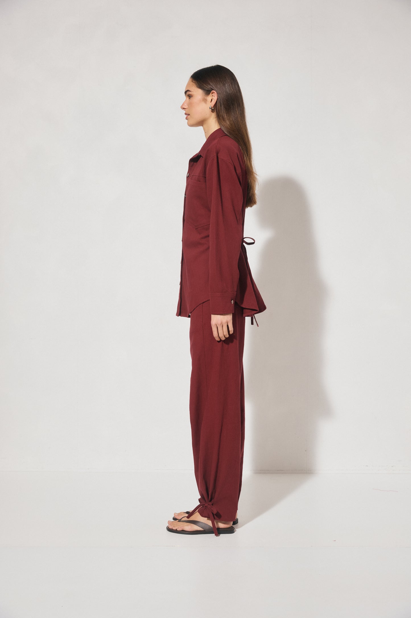 Pre Order MAR - Nova Shirt - Burgundy