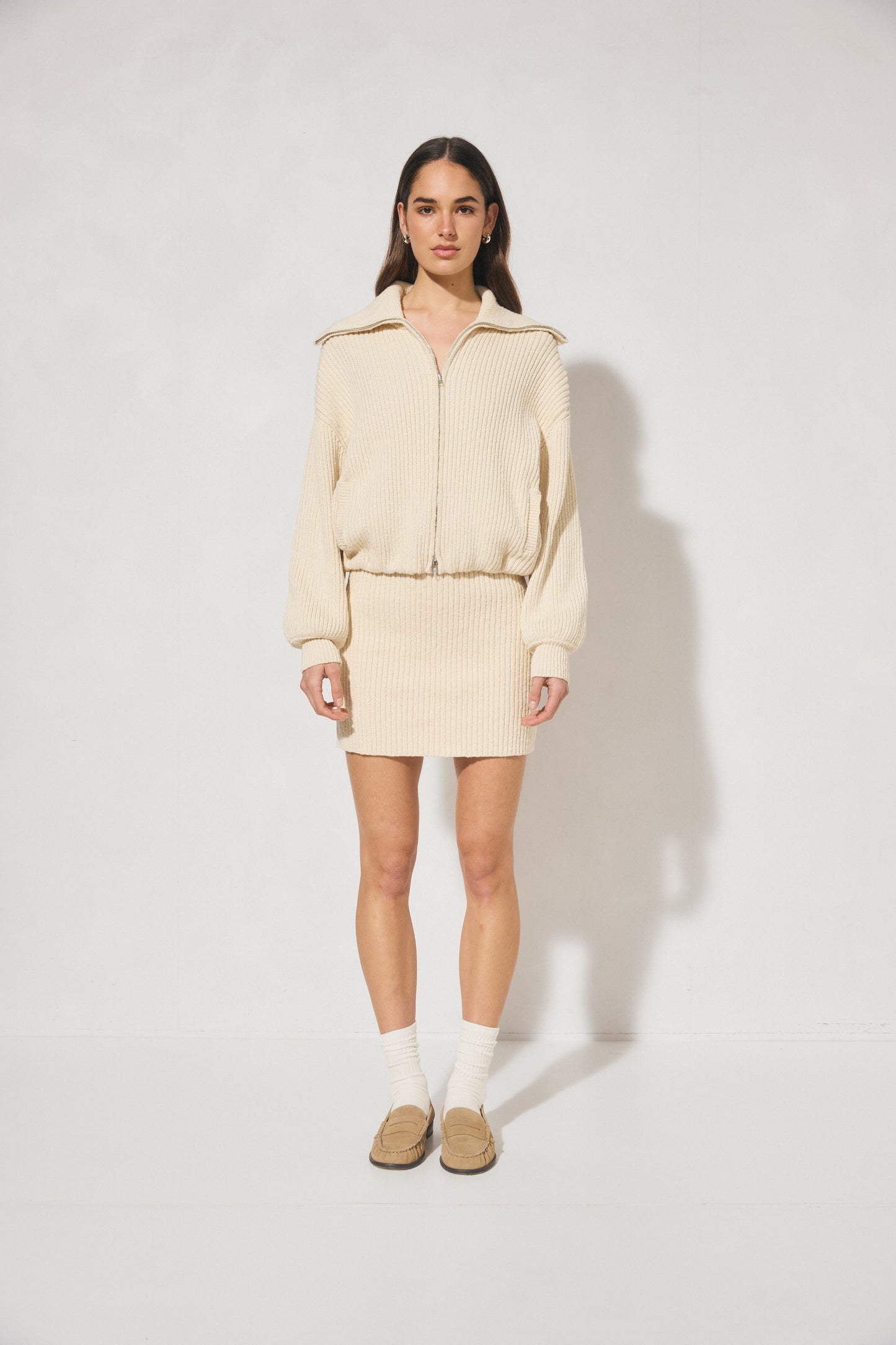 Pre Order MAR - Sonny Knit Bomber