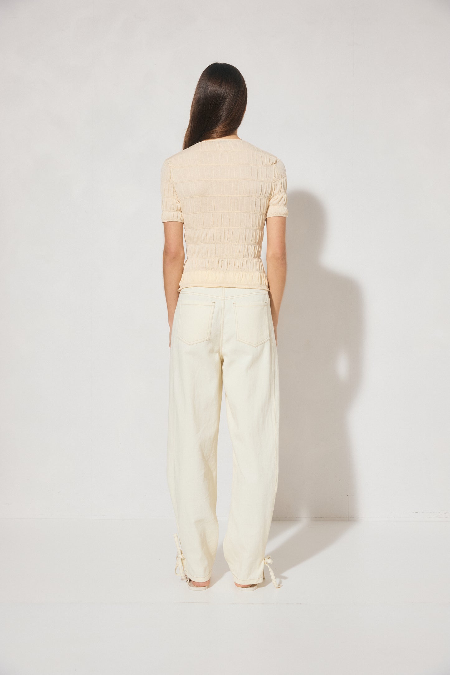 Pre Order MAR - Vega Knit Top - Cream