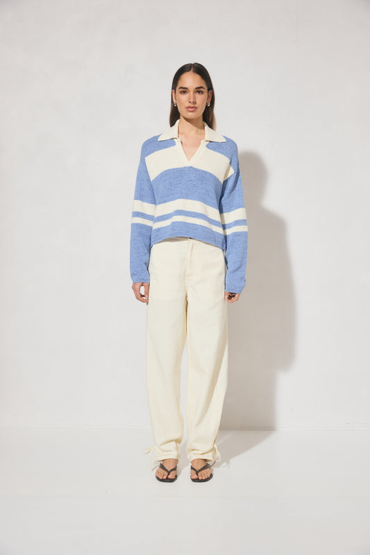 Pre Order MAR - Cosmo Knit Jumper - Blue
