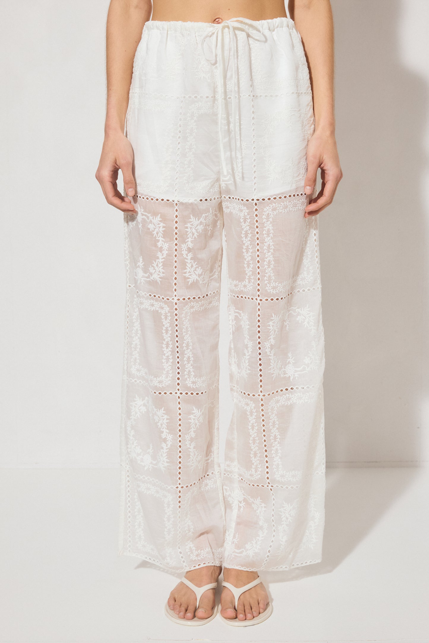Pre Order JAN - Elowen Pant - White