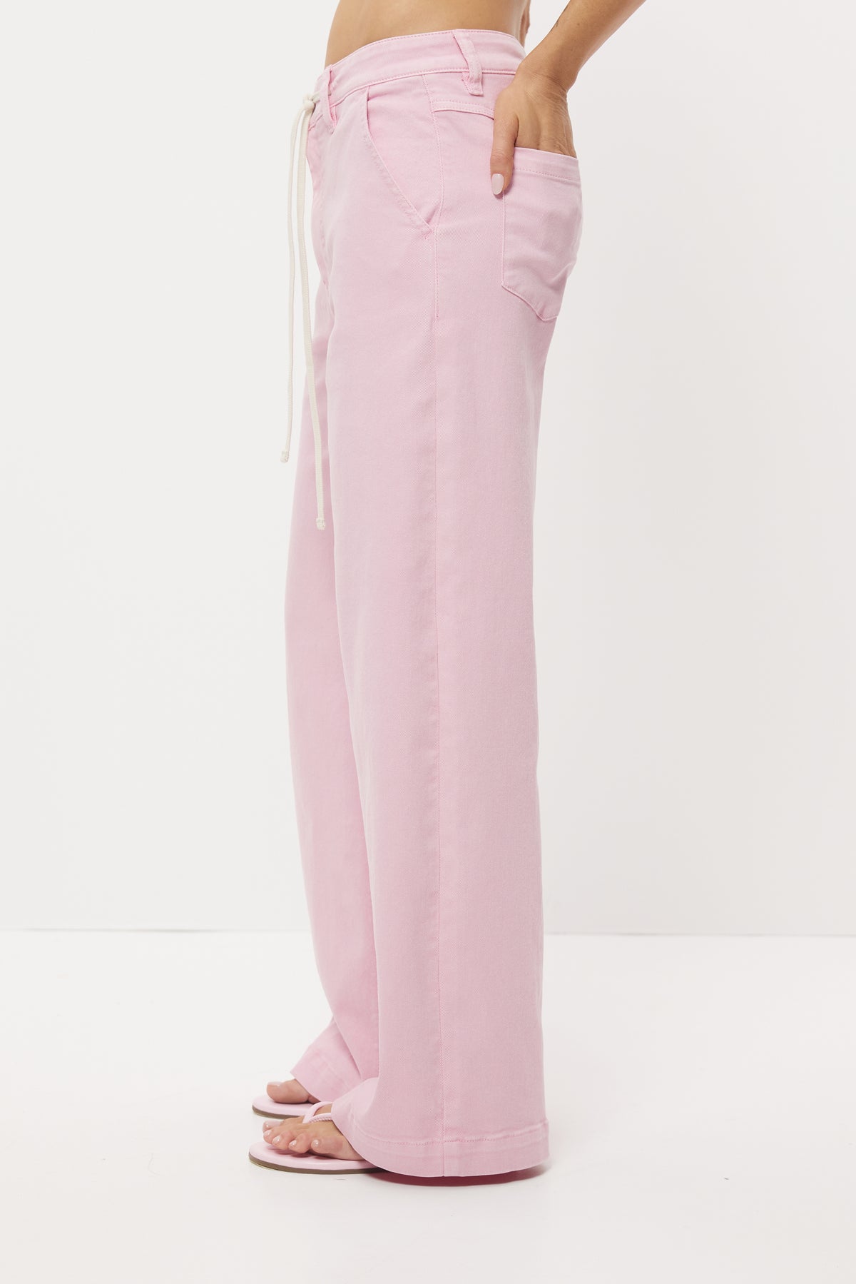Pre Order FEB - Astra Denim Jean - Pink Wash
