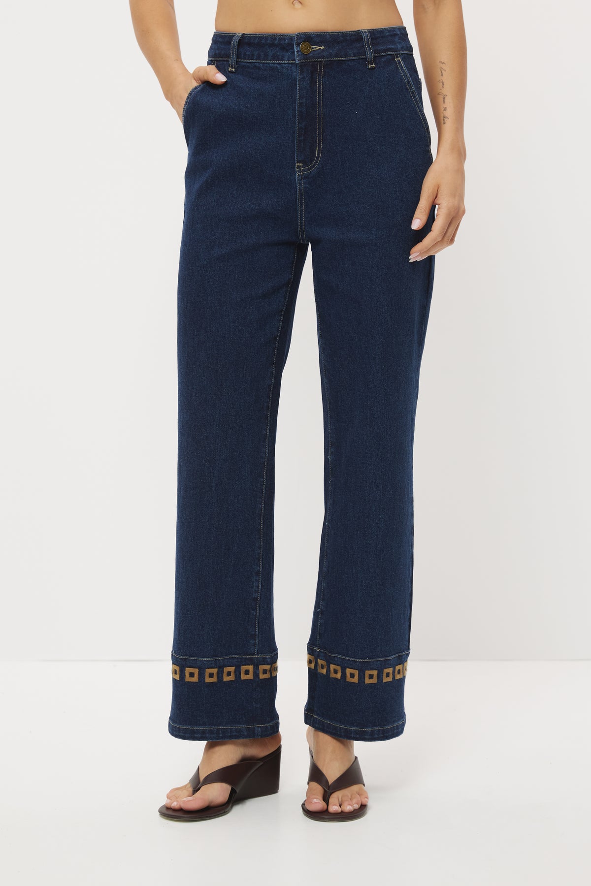 Pre Order MARCH - Clover Denim Jeans