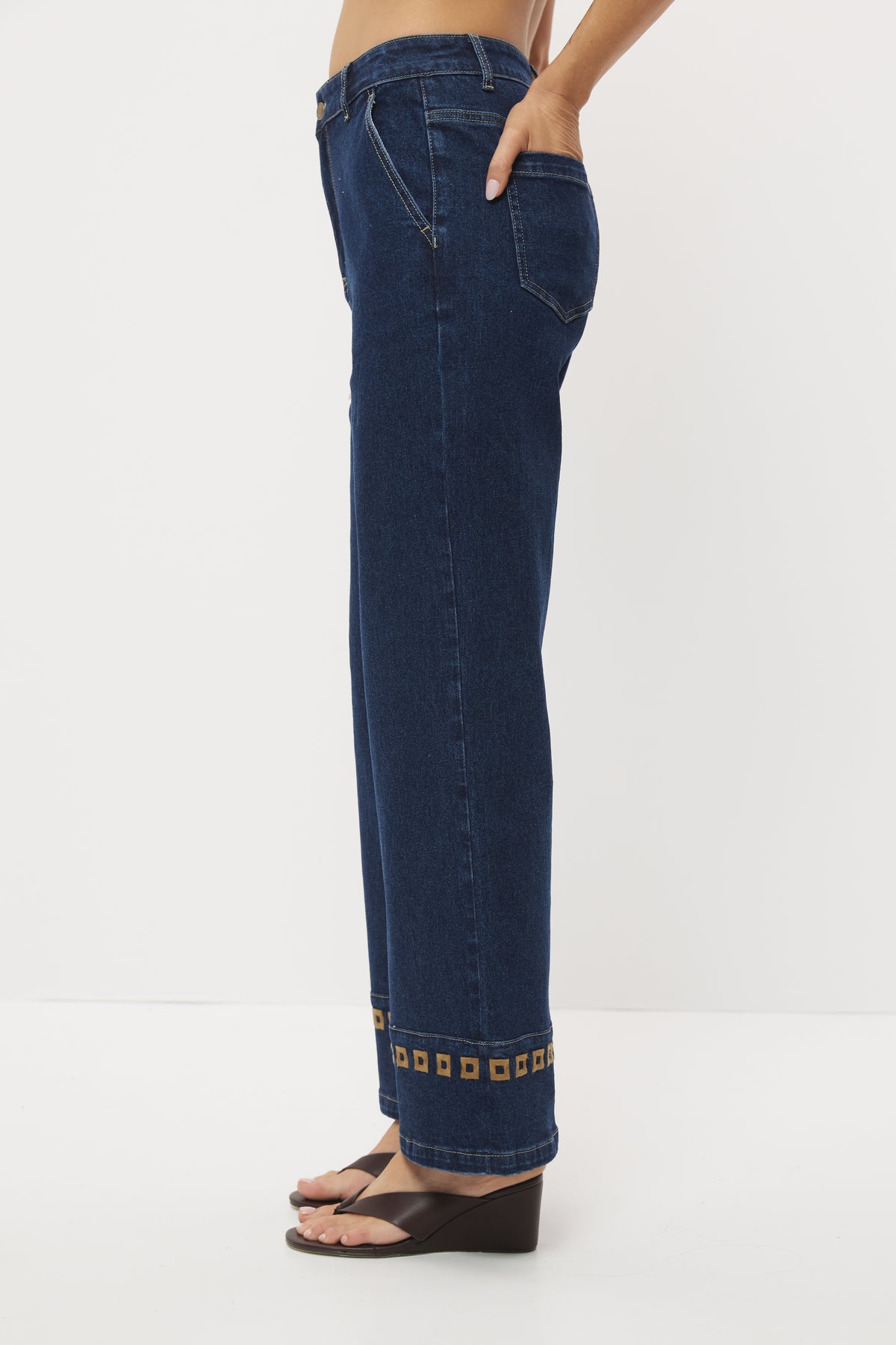 Pre Order MARCH - Clover Denim Jeans
