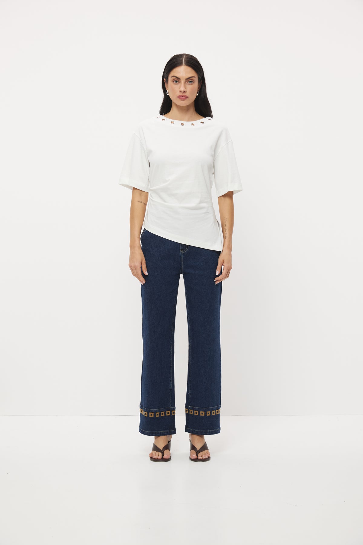 Pre Order MARCH - Clover Denim Jeans