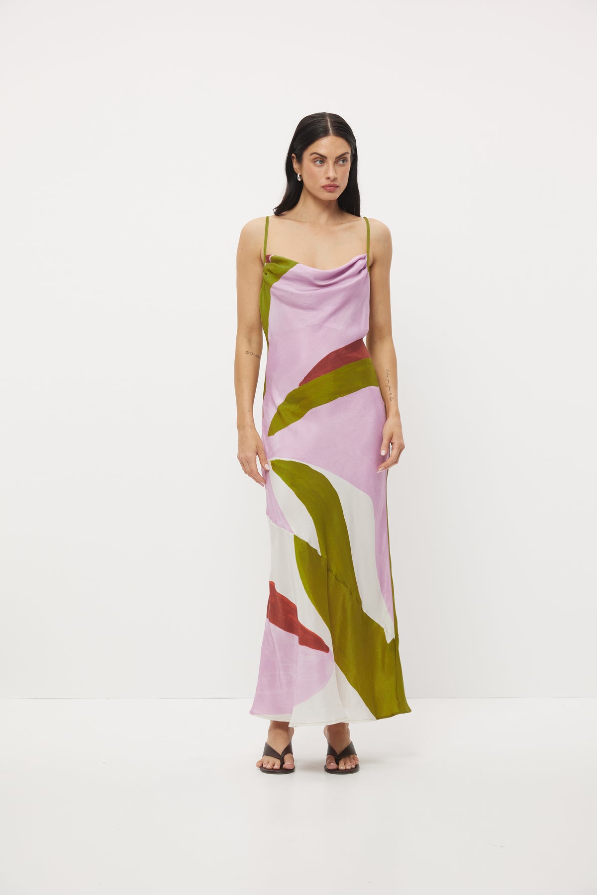 Pre Order MARCH - Isla Slip Dress Lilac Bloom