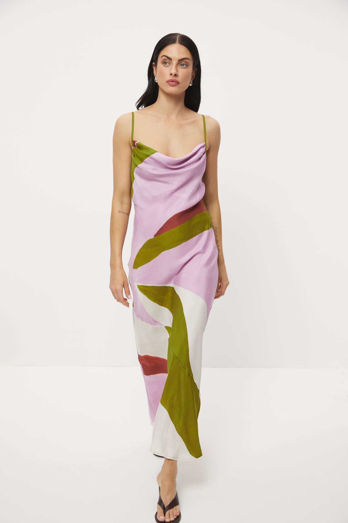 Pre Order MARCH - Isla Slip Dress Lilac Bloom