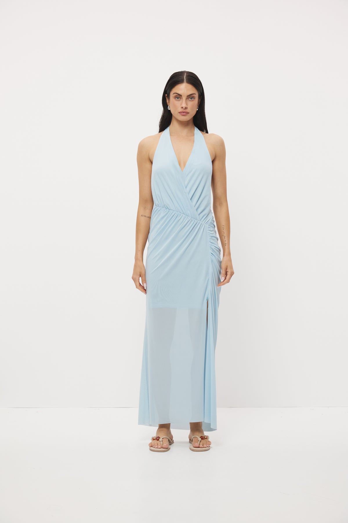 Pre Order JAN - Bennett Dress Pale Blue