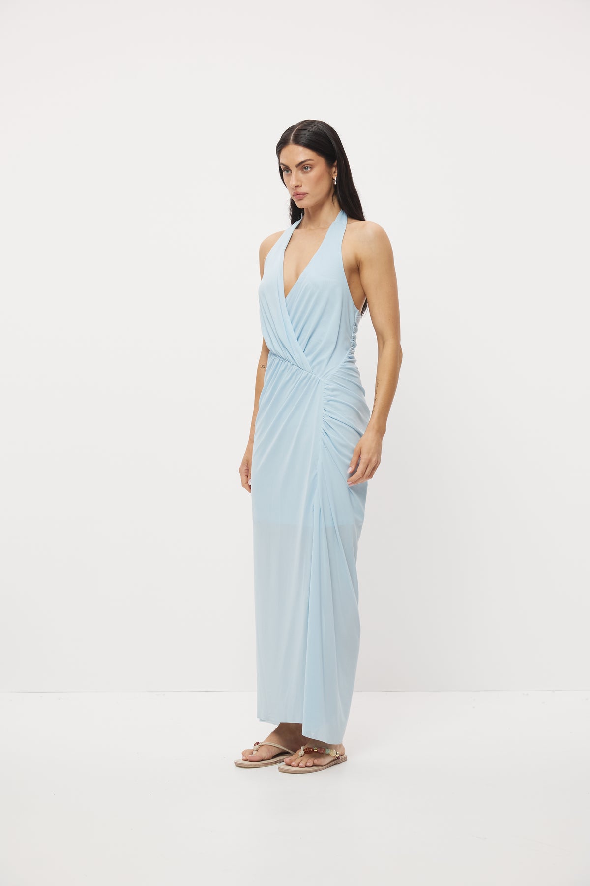 Pre Order JAN - Bennett Dress Pale Blue