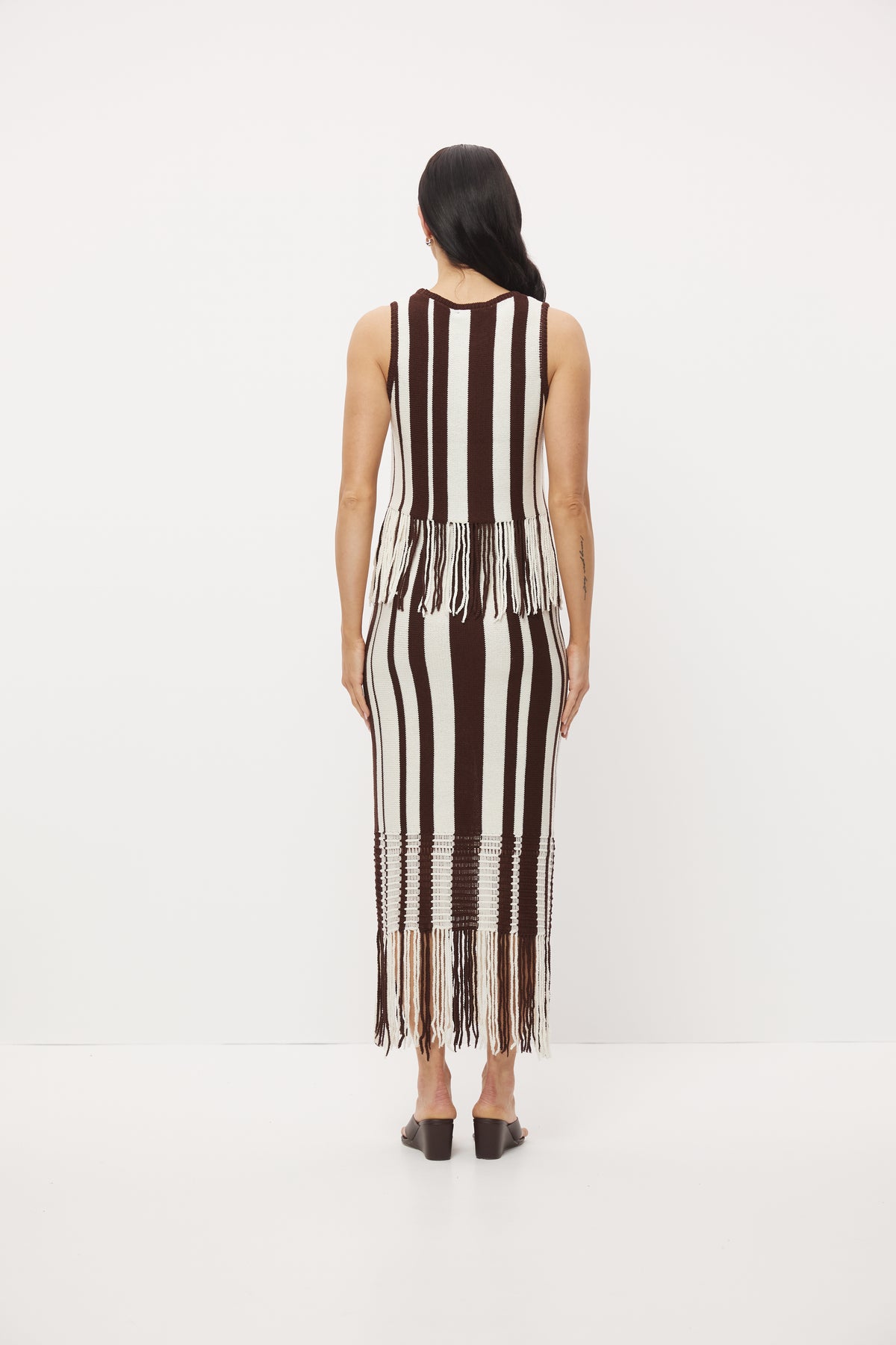 Pre Order FEB - Zalia Fringe Top
