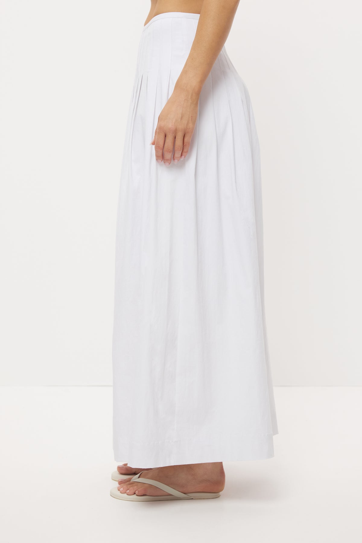 Pre Order JAN - Poppy Skirt White