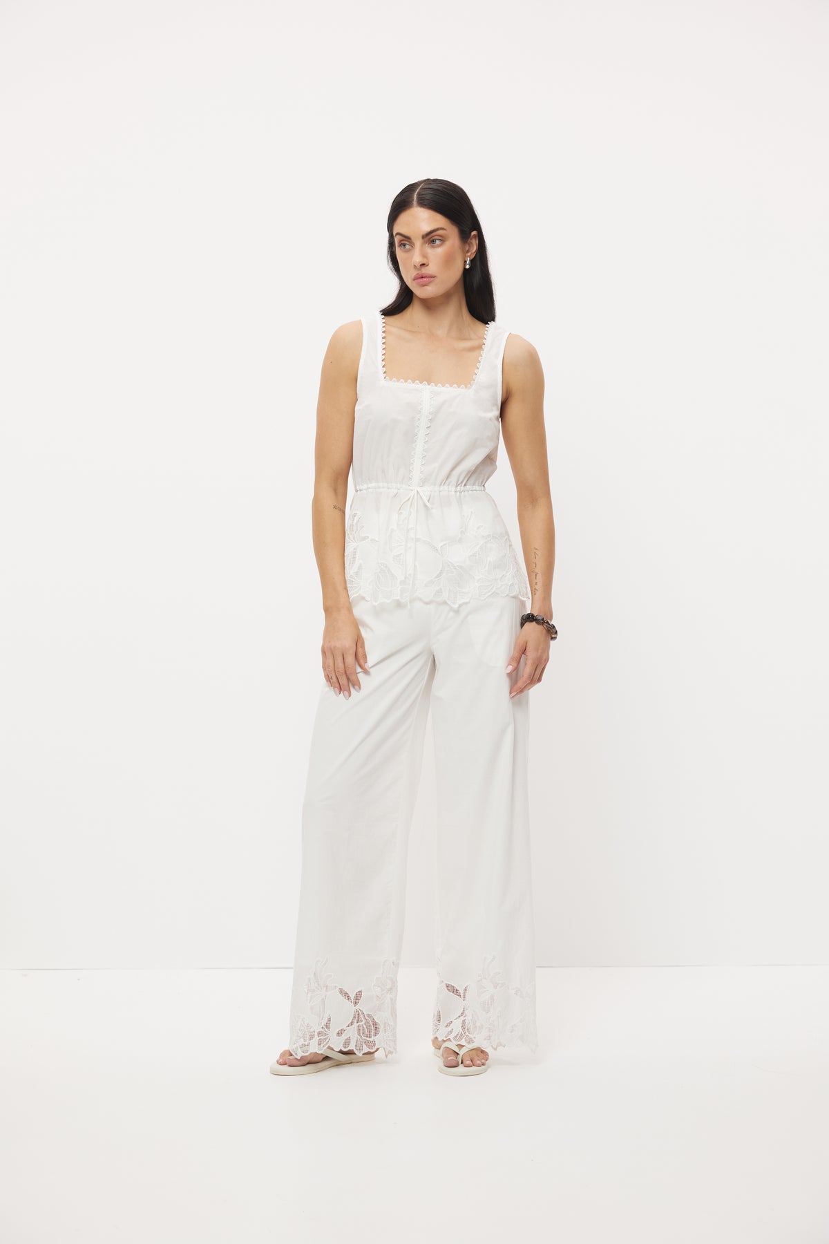 Pre Order FEB - Emelia Top White
