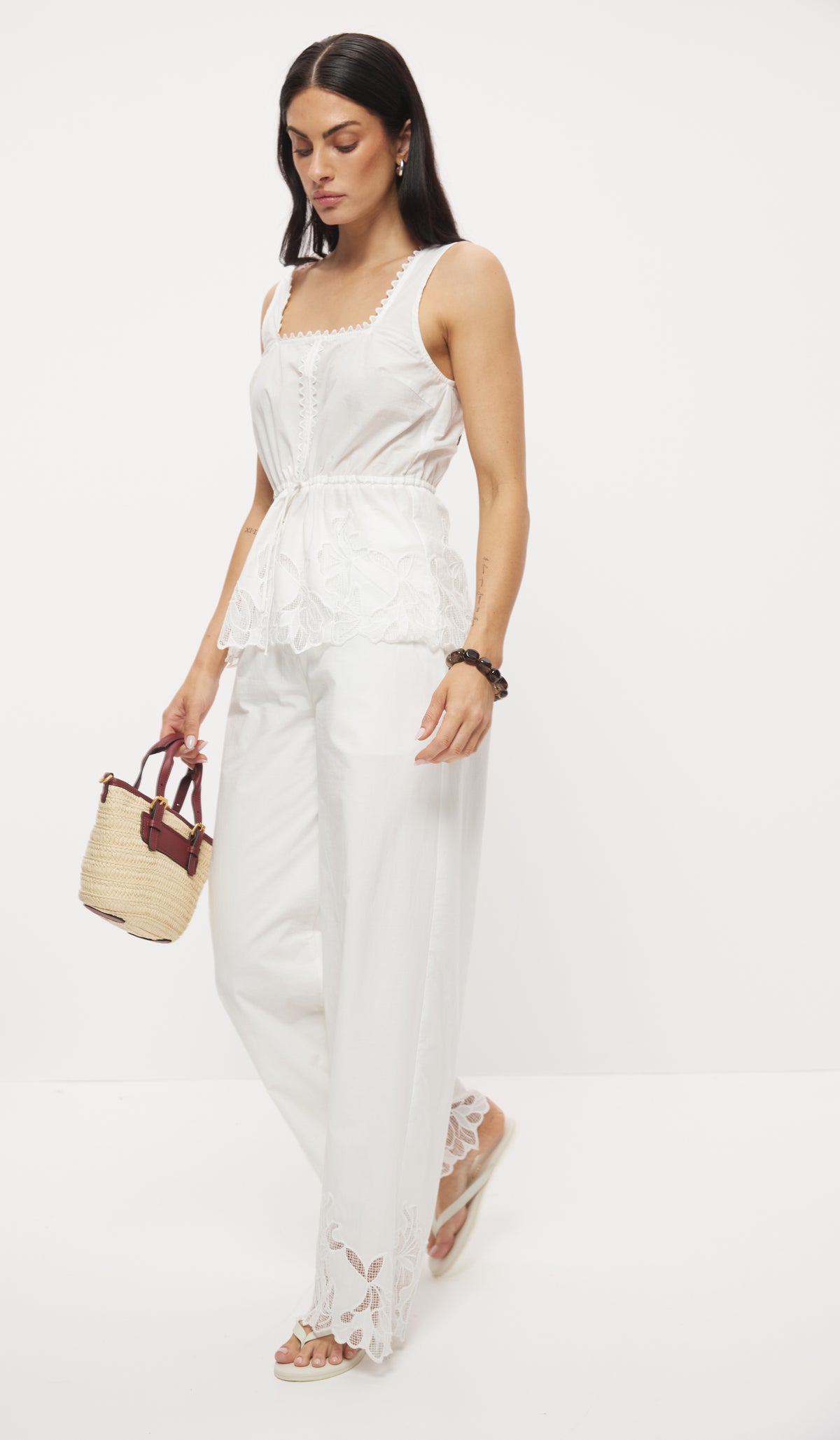 Pre Order FEB - Emelia Top White