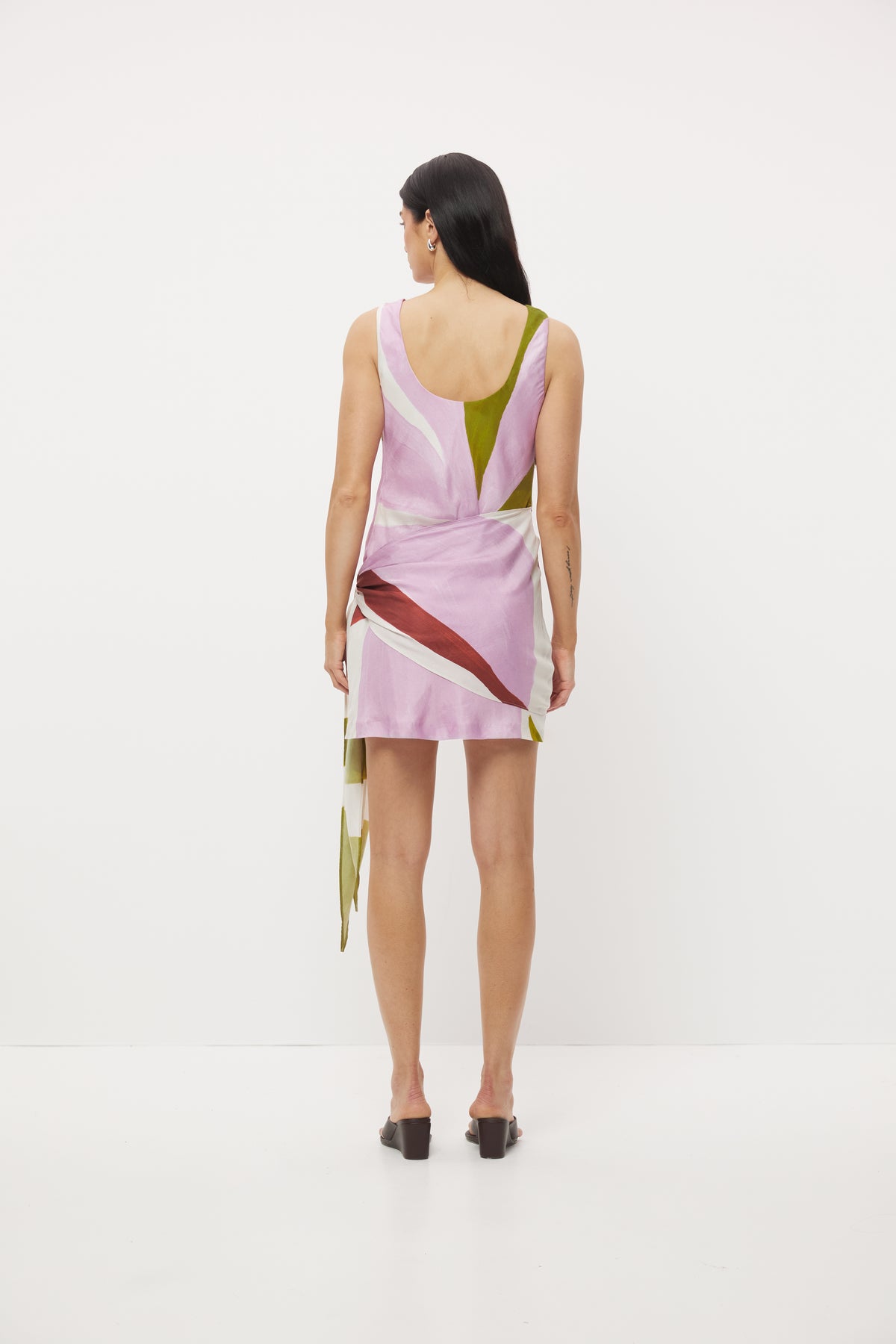 Pre Order MARCH - Isla Mini Dress Lilac Bloom