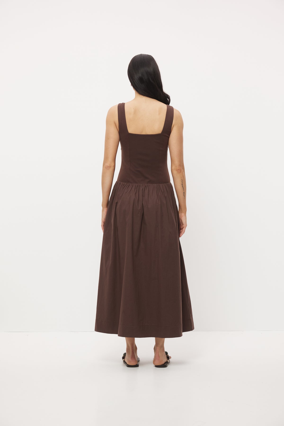 Pre Order JAN - Hansen Dress Pecan
