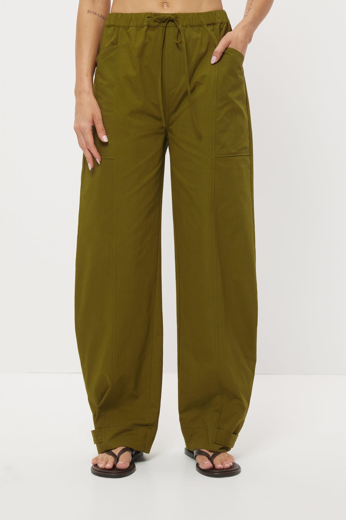 Pre Order MARCH - Ophelia Utility Pant Khaki