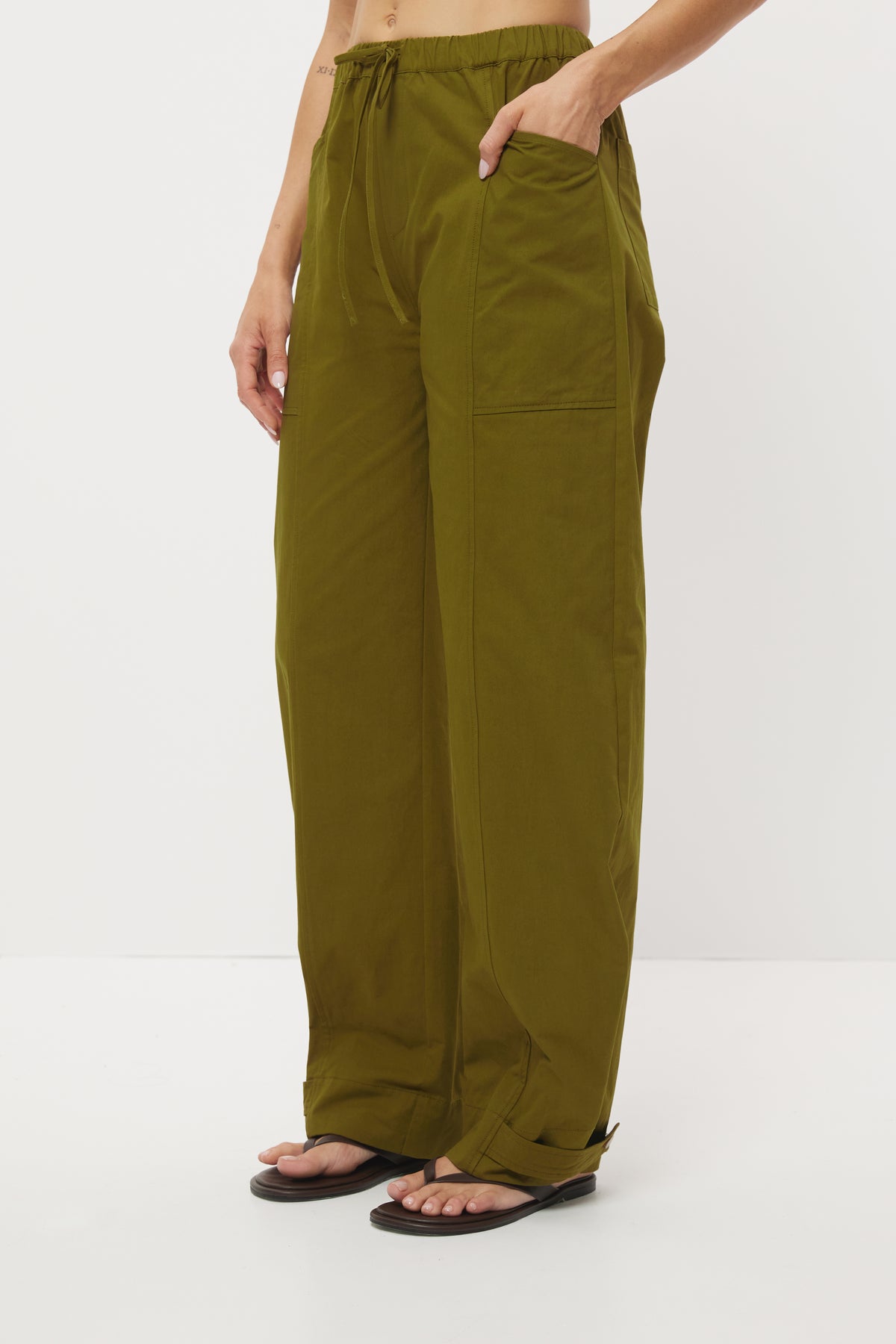 Pre Order MARCH - Ophelia Utility Pant Khaki