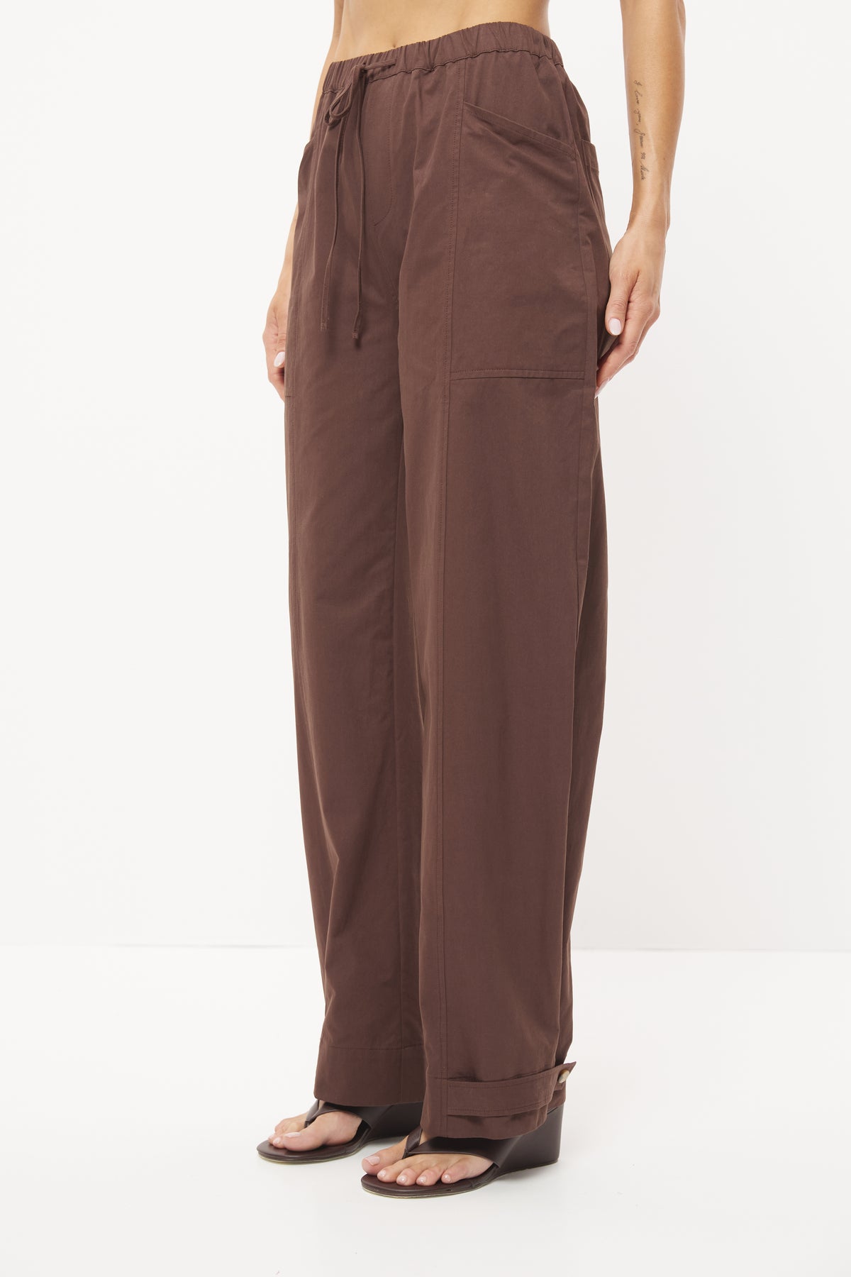 Pre Order FEB - Stella Utility Pant Pecan