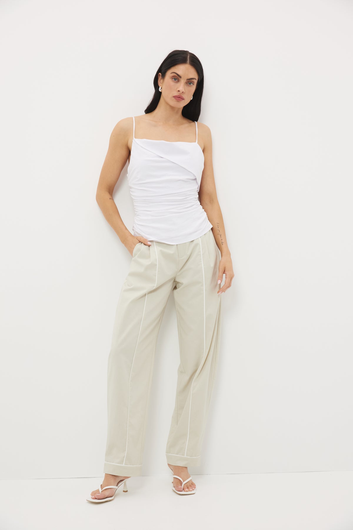Pre Order MARCH - Gigi Pant - Stone