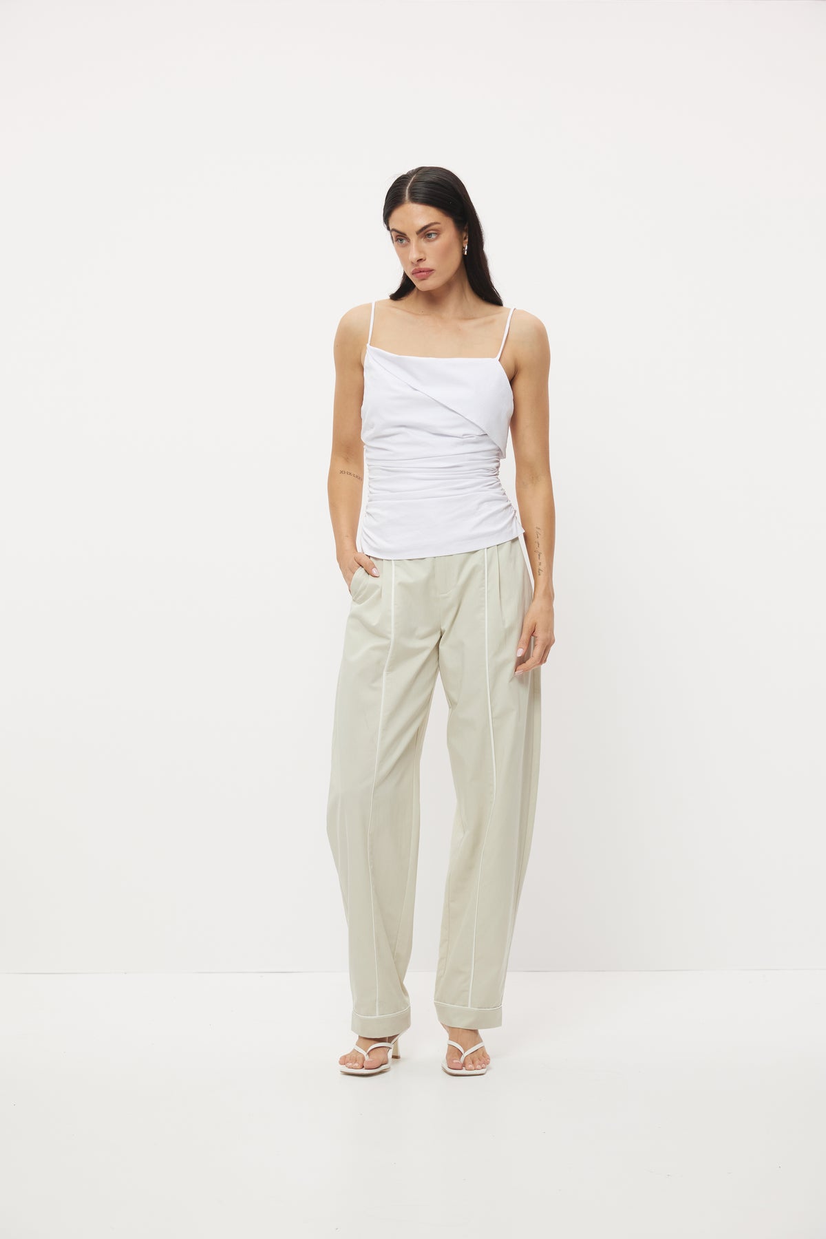 Pre Order MARCH - Ophelia Top White