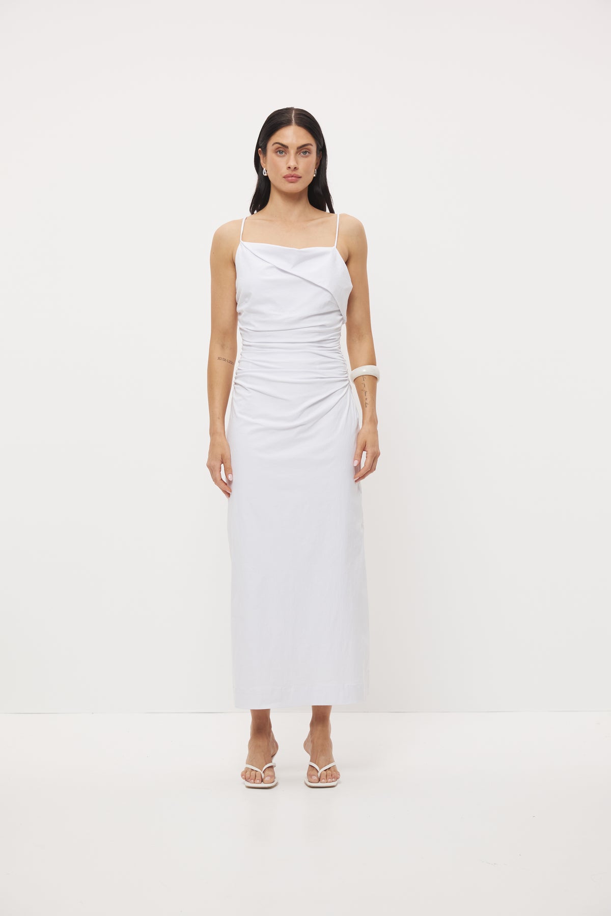 Pre Order MARCH - Ophelia Dress White