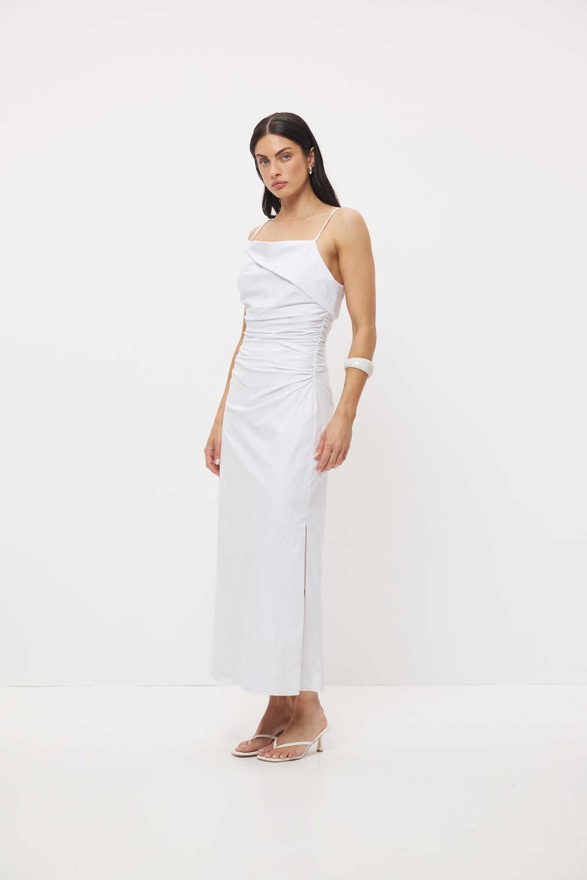Pre Order MARCH - Ophelia Dress White