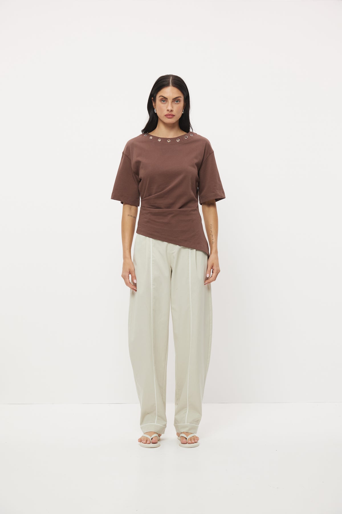 Pre Order MARCH - Jensen T Shirt - Hazelnut
