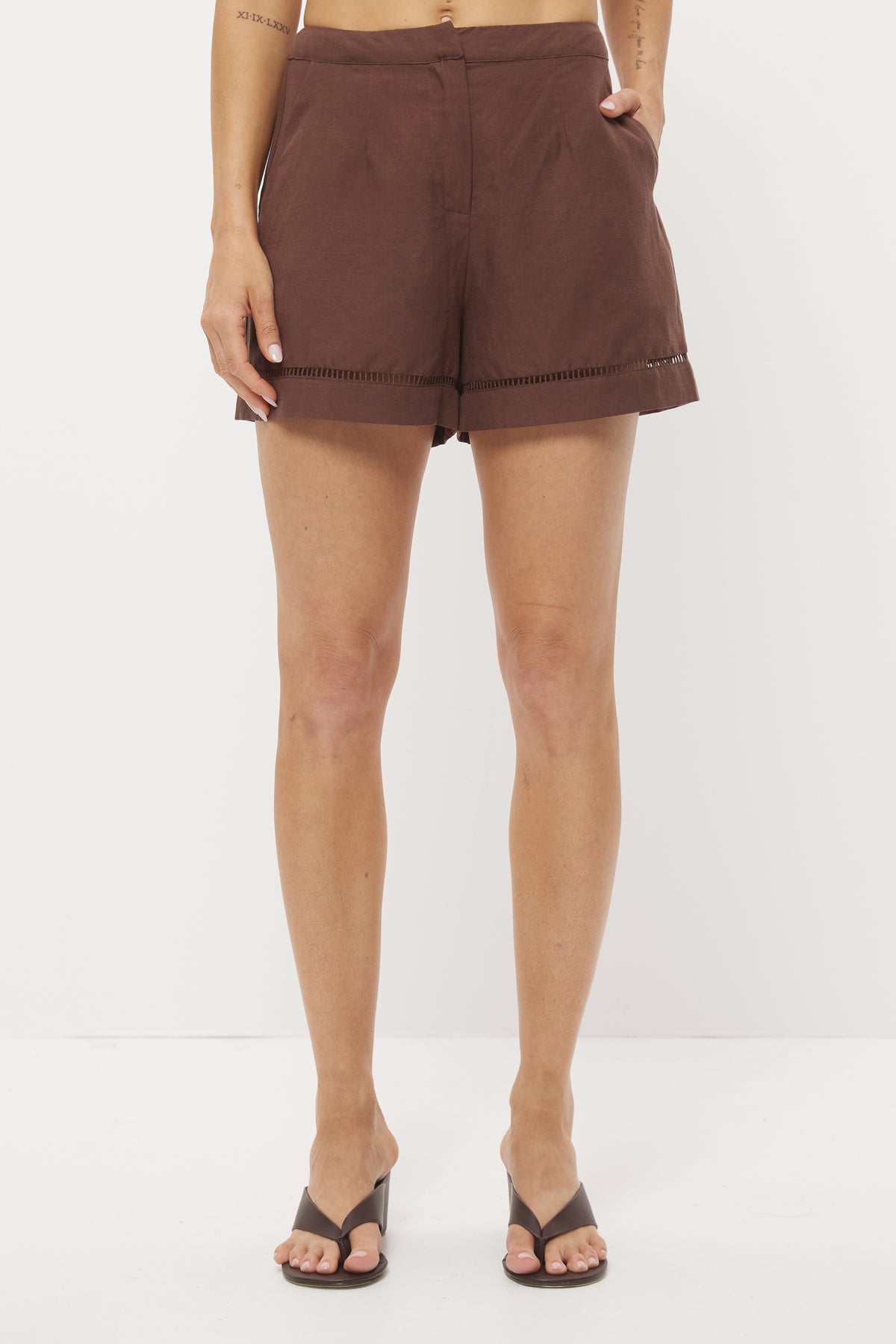 Pre Order JAN - Orla Shorts Hazelnut