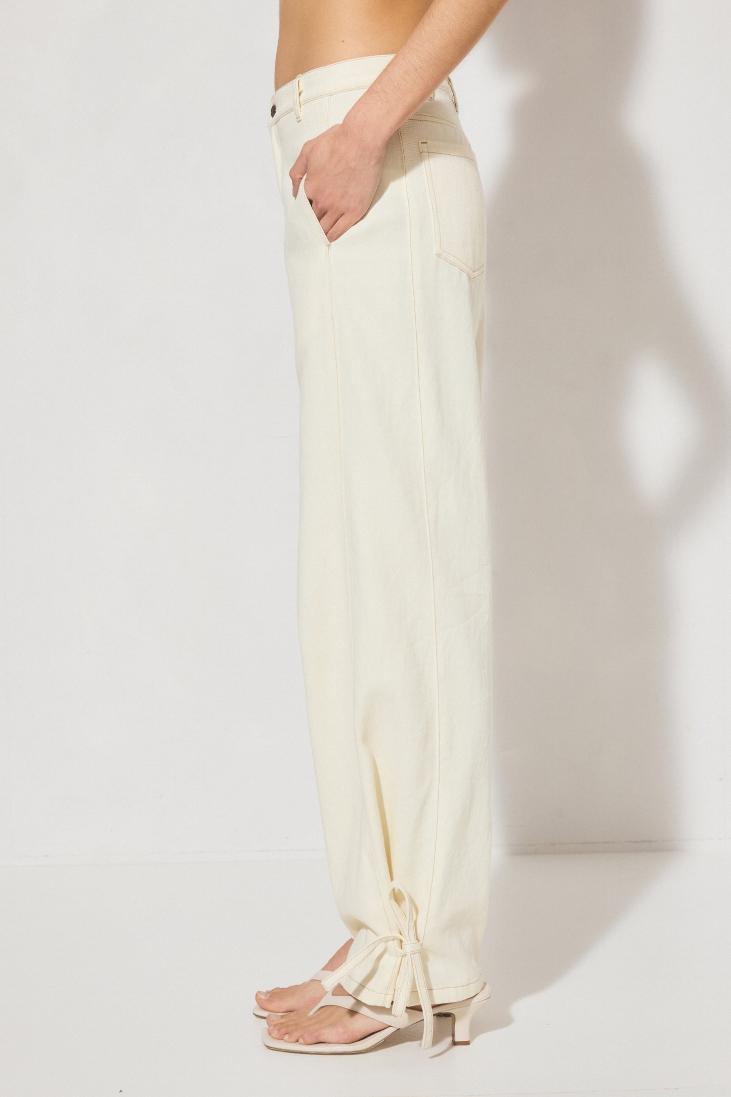 Pre Order MAR - Nova Pant - Ecru