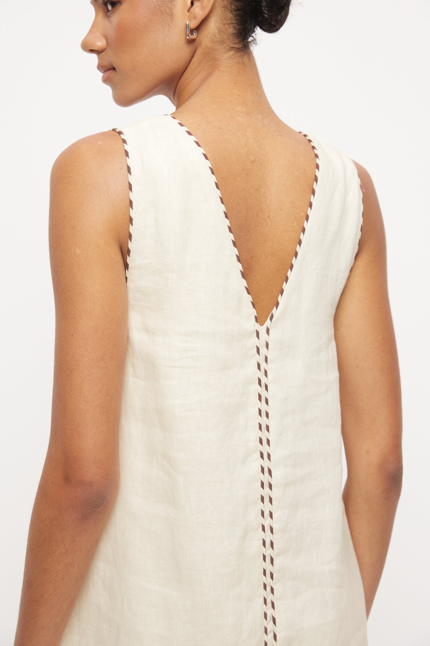 Pre Order DECEMBER - Ria Mini Dress - Cream