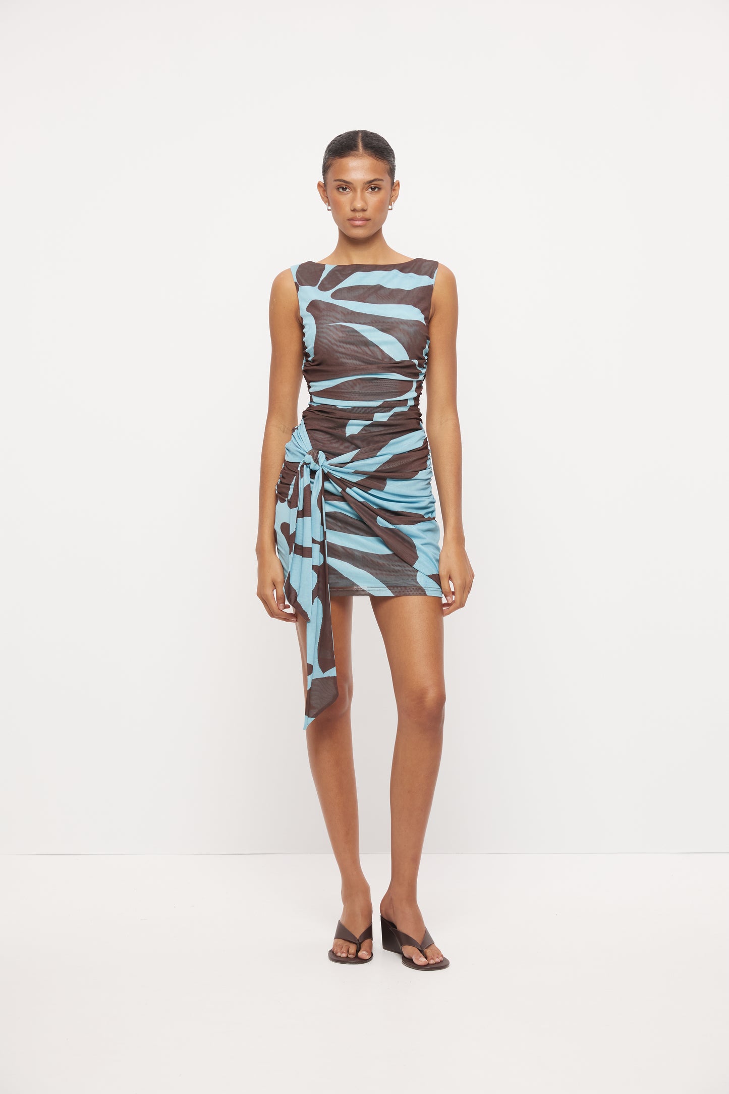 Pre Order OCTOBER - Lucid Mini Dress - Martini Blue
