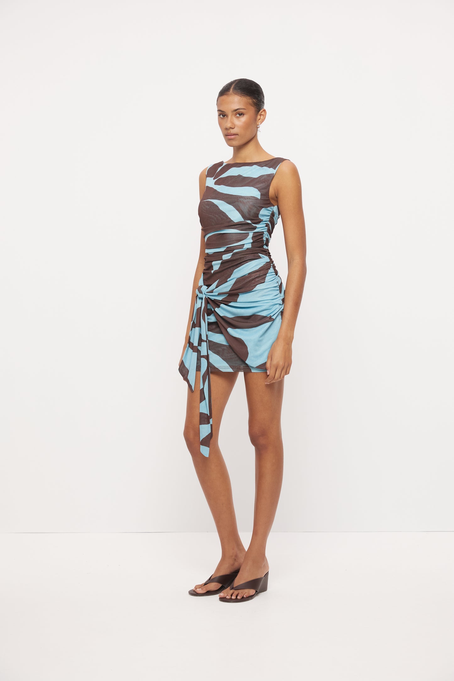 Pre Order OCTOBER - Lucid Mini Dress - Martini Blue