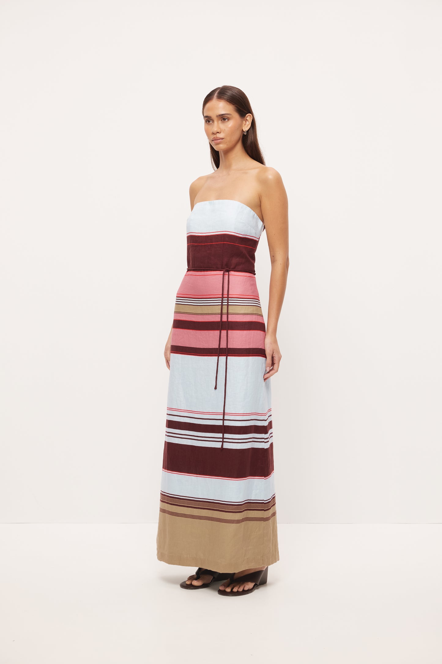 Pre Order OCTOBER - Ollie Stripe Maxi Dress - Riviera Stripe