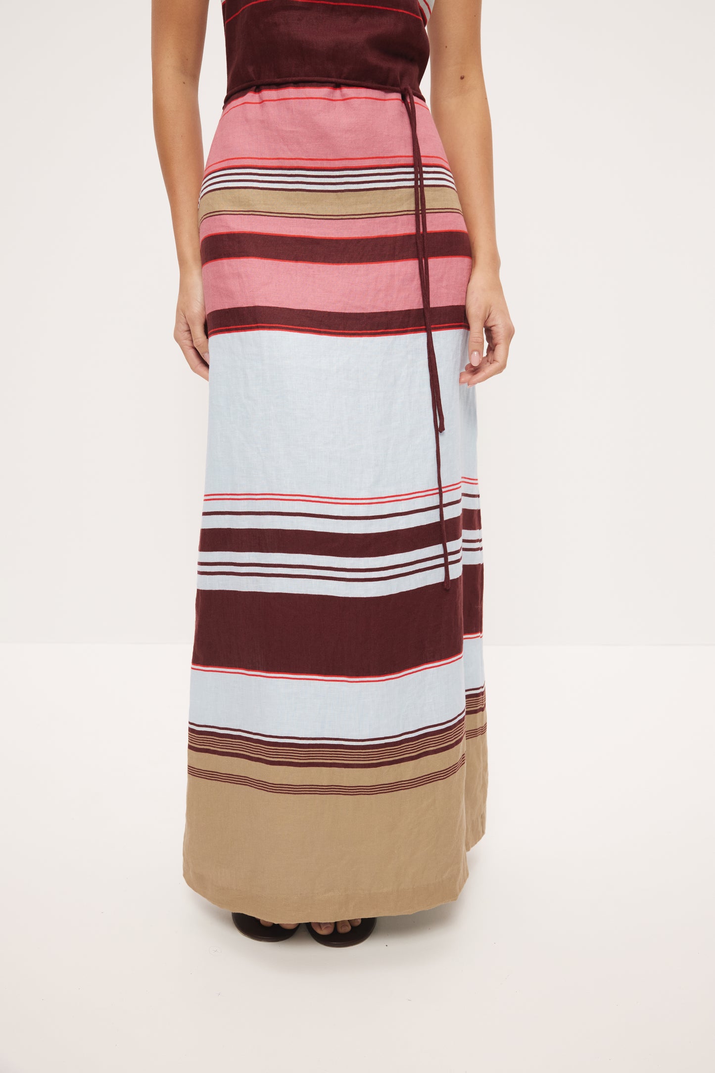 Pre Order OCTOBER - Ollie Stripe Maxi Dress - Riviera Stripe