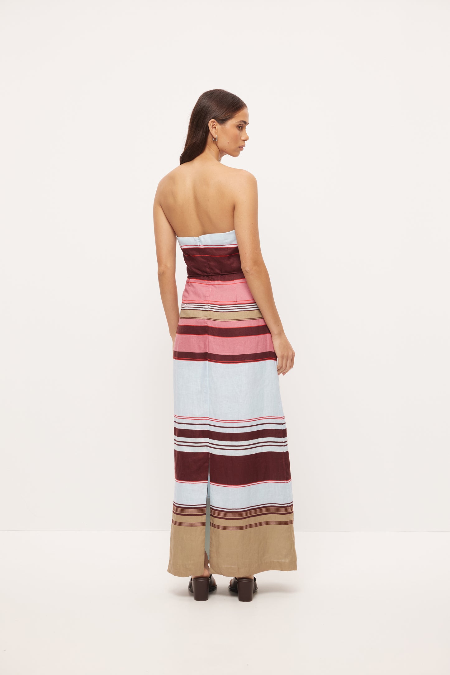Pre Order OCTOBER - Ollie Stripe Maxi Dress - Riviera Stripe