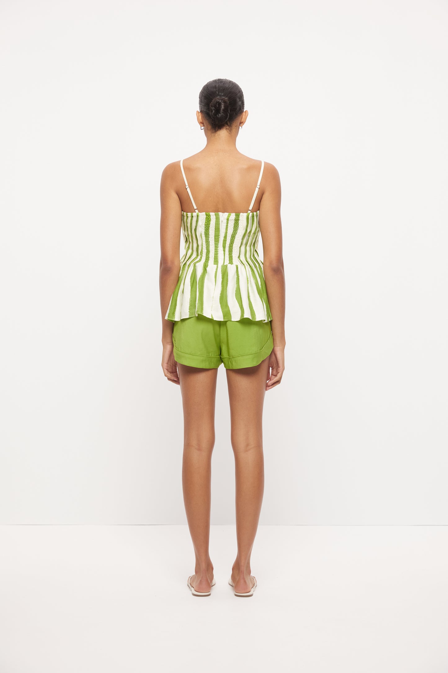 Pre Order NOVEMBER - Elias Pleated Top - Soma Wave
