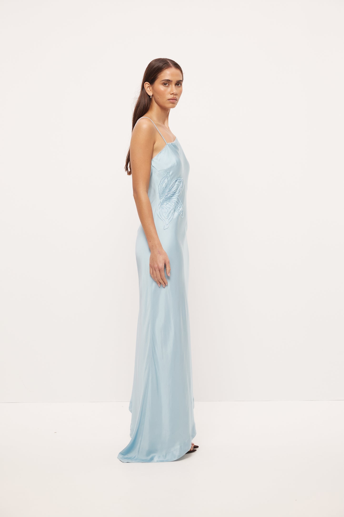 Pre Order OCTOBER - Goldie Dress - Sky